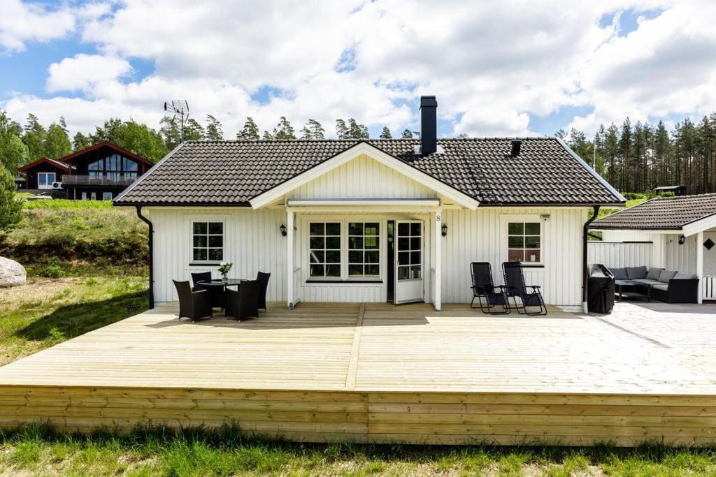 Nice House Near Golf And Skiing Hestra Екстериор снимка