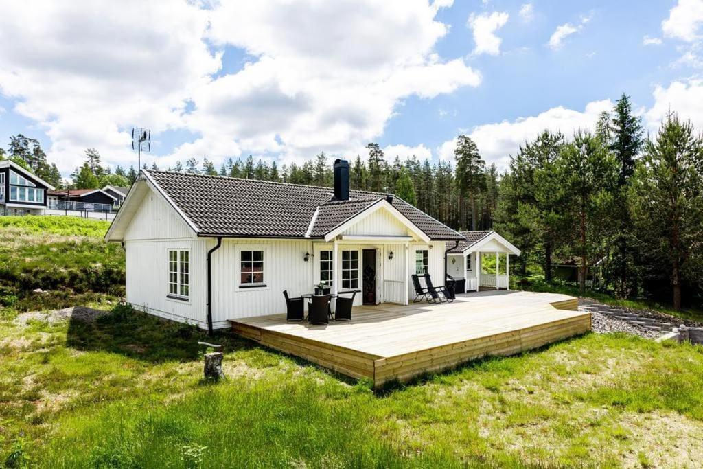 Nice House Near Golf And Skiing Hestra Екстериор снимка